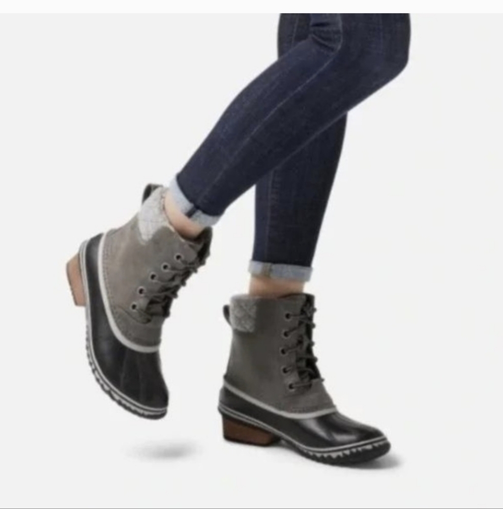 Sorel Slimpack III Lace Duck Boot Womens Size 8